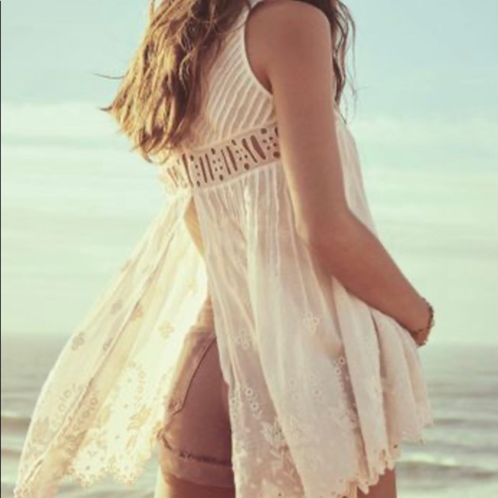 NWOT Free People Tunic in Ivory